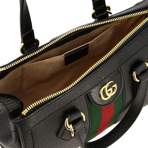 borsa gucci pelle nera granulosa|Borse da donna Gucci .